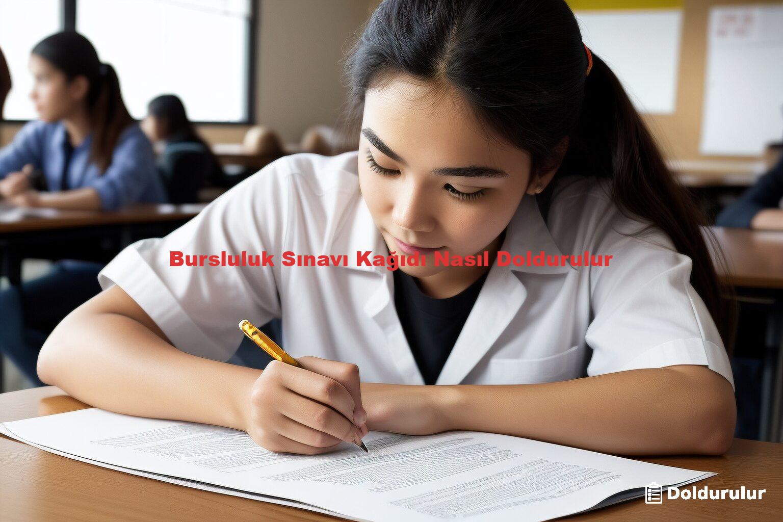 Bursluluk Sınavı Kağıdı Nasıl Doldurulur