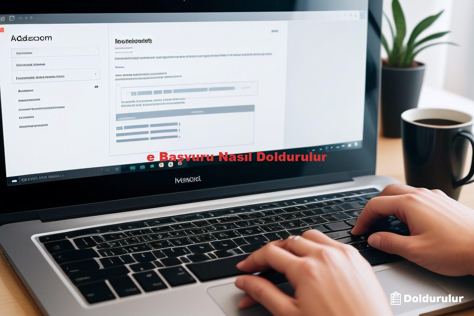 e Başvuru Nasıl Doldurulur