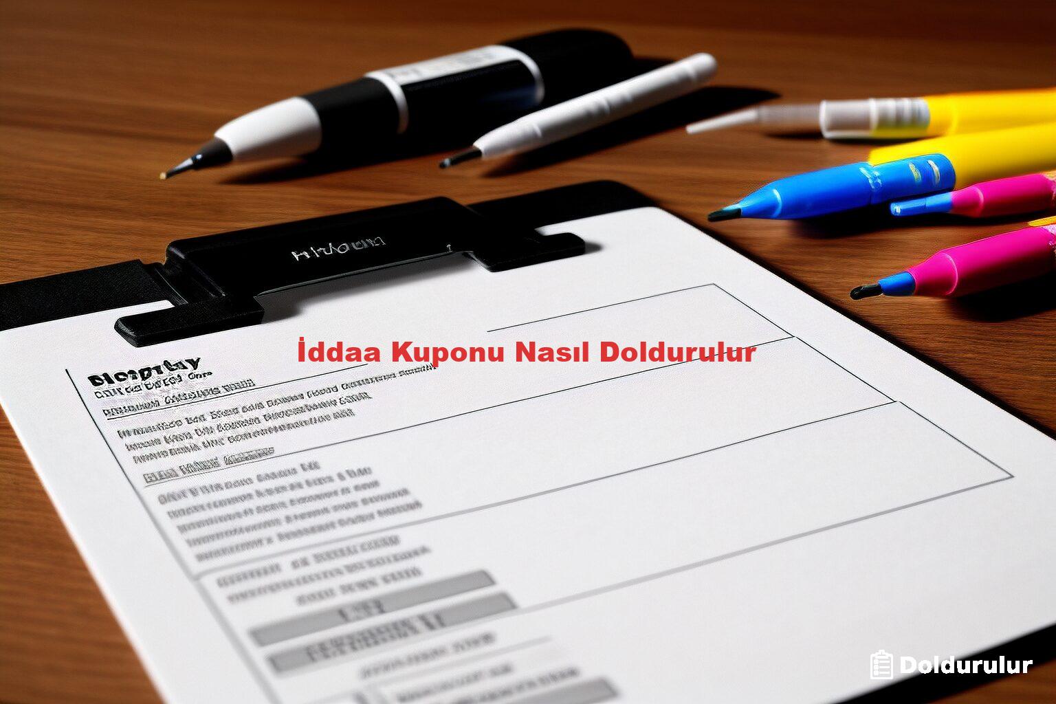 İddaa Kuponu Nasıl Doldurulur