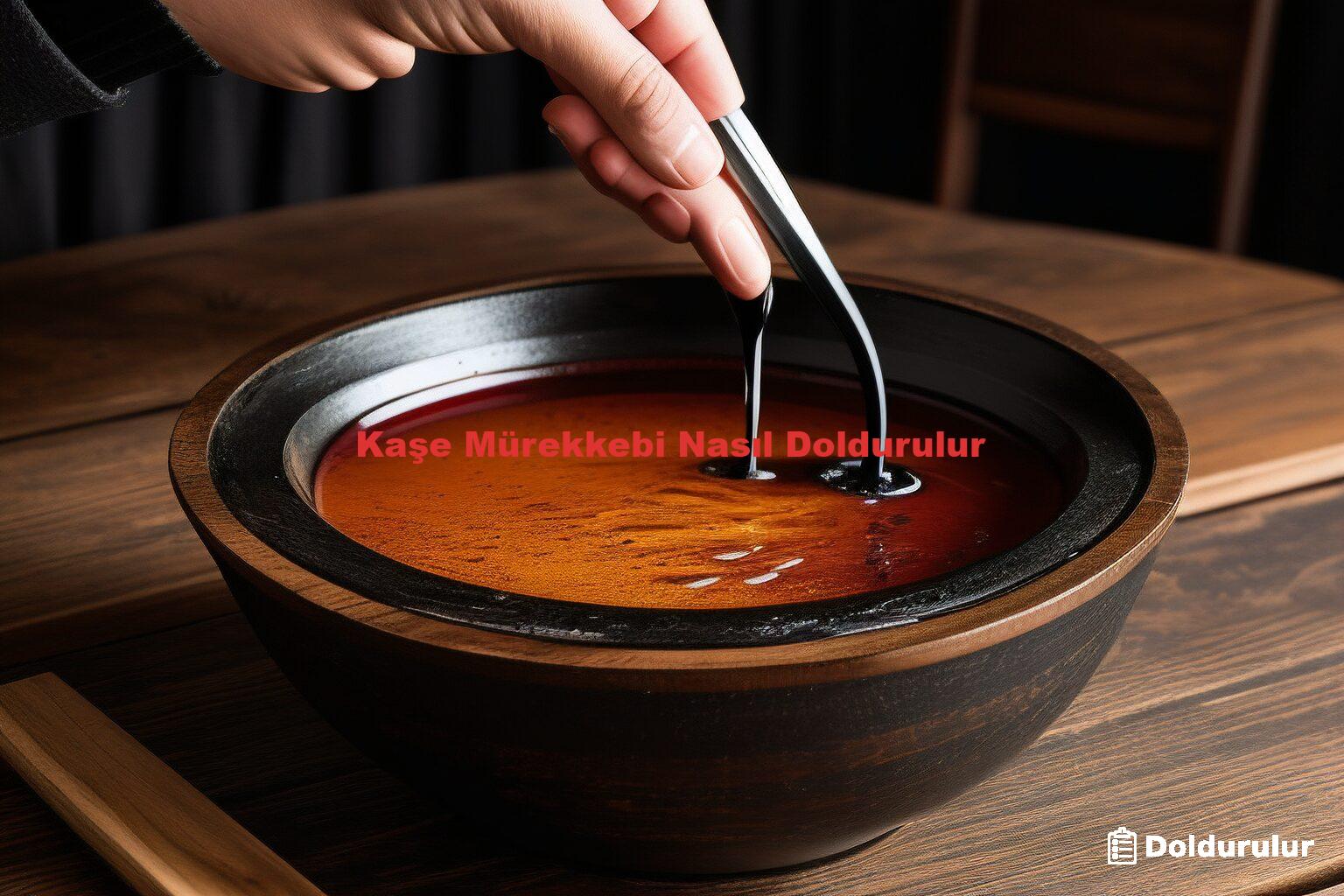 Kaşe Mürekkebi Nasıl Doldurulur