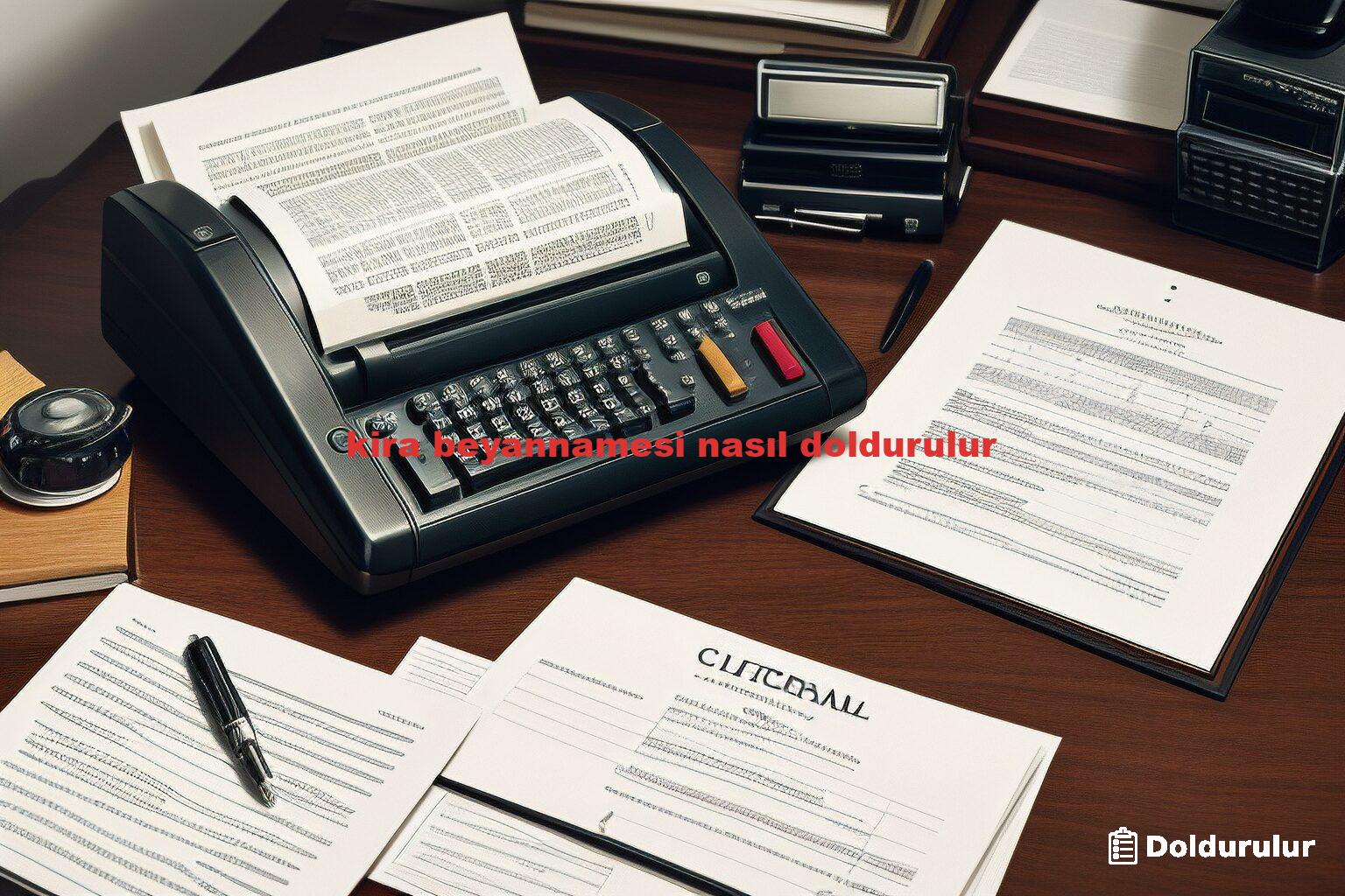 kira beyannamesi nasıl doldurulur