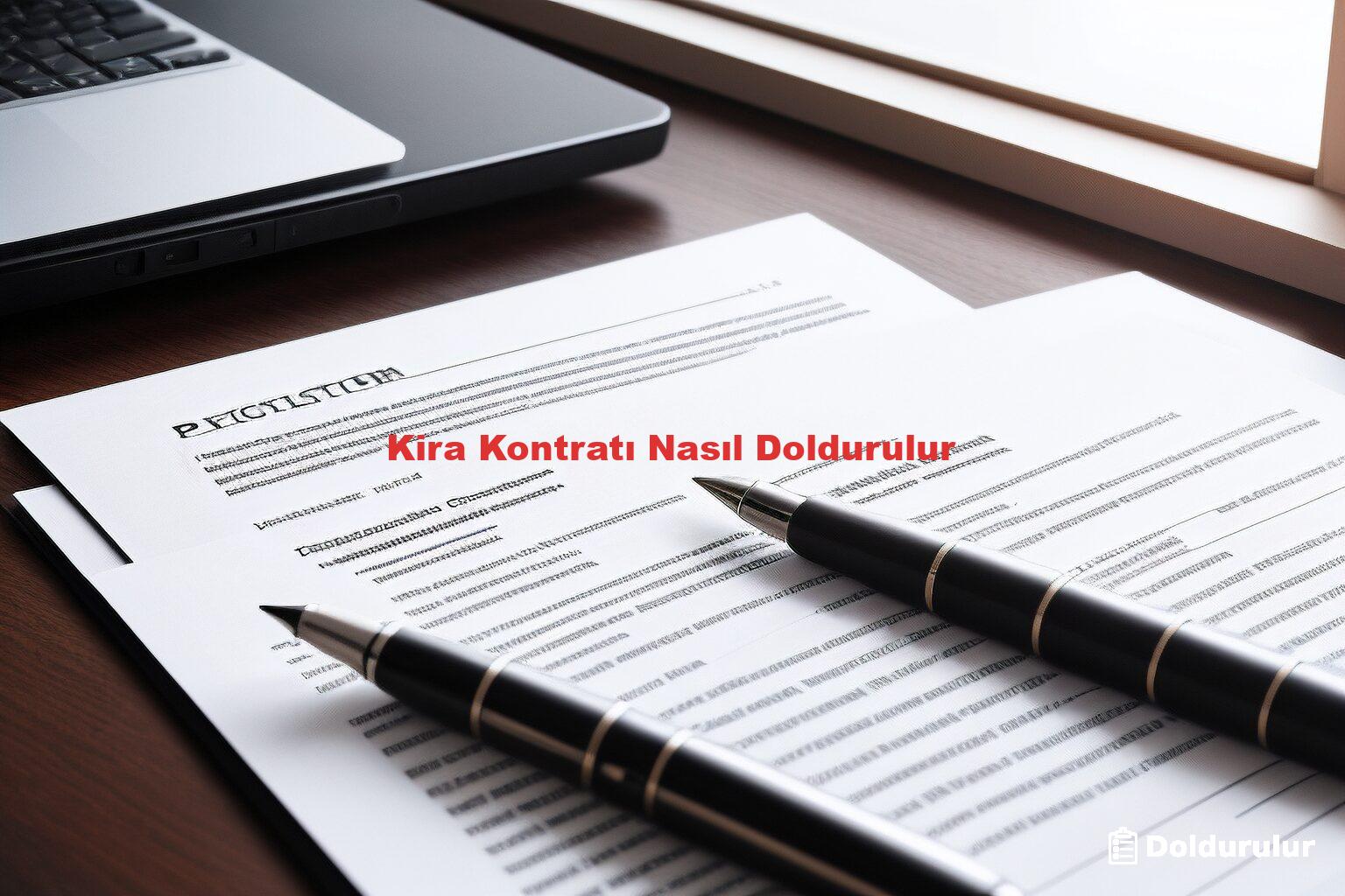 Kira Kontratı Nasıl Doldurulur