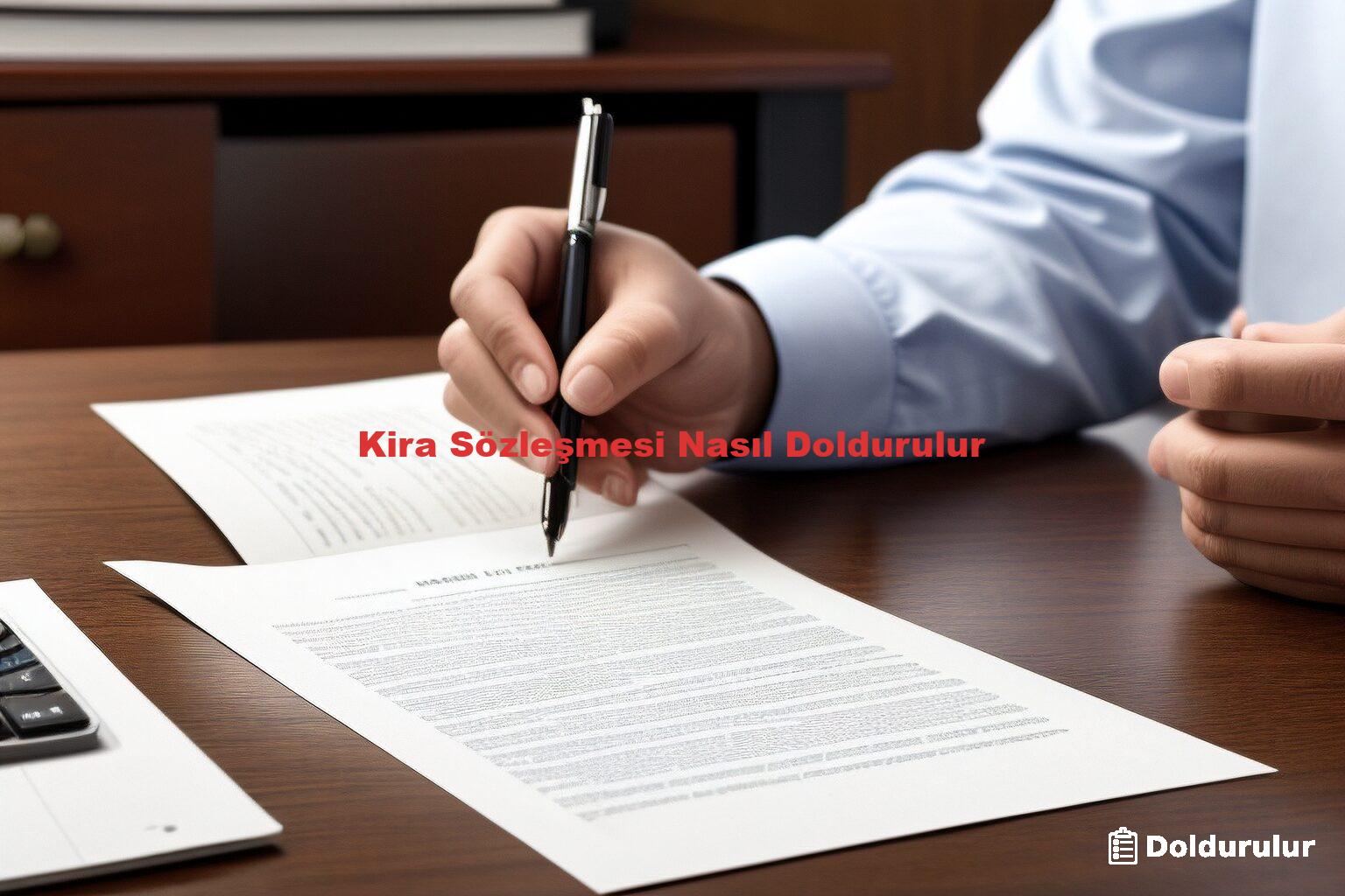 Kira Sözleşmesi Nasıl Doldurulur