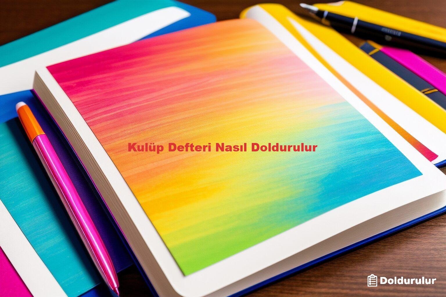 Kulüp Defteri Nasıl Doldurulur
