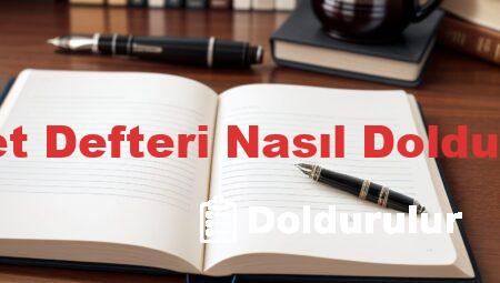 Nöbet Defteri Nasıl Doldurulur