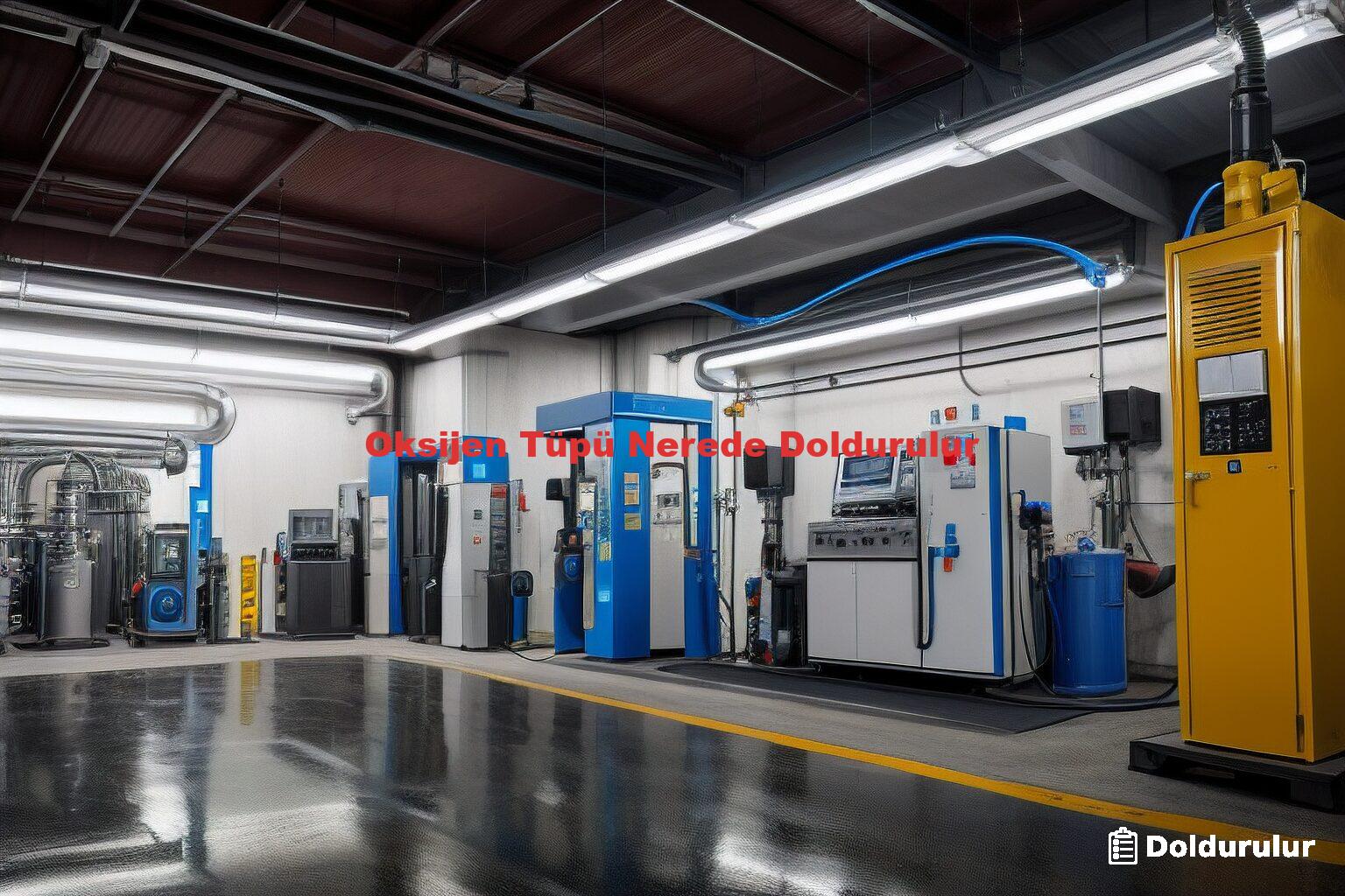 Oksijen Tüpü Nerede Doldurulur