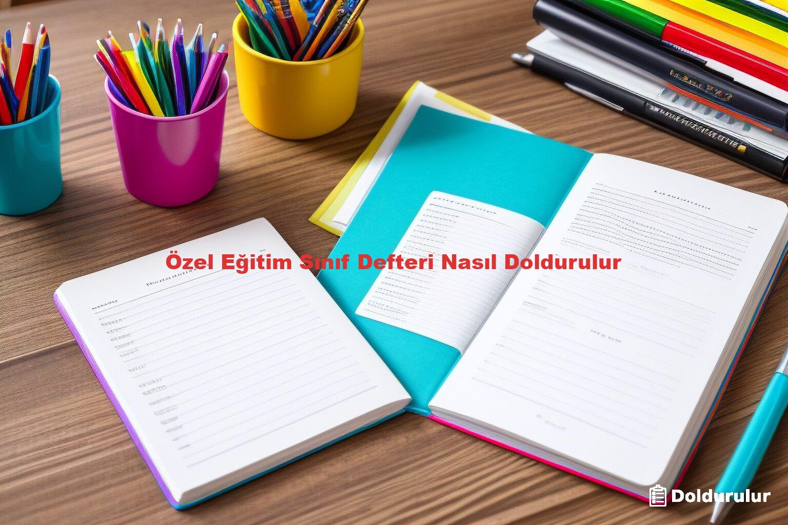 Özel Eğitim Sınıf Defteri Nasıl Doldurulur