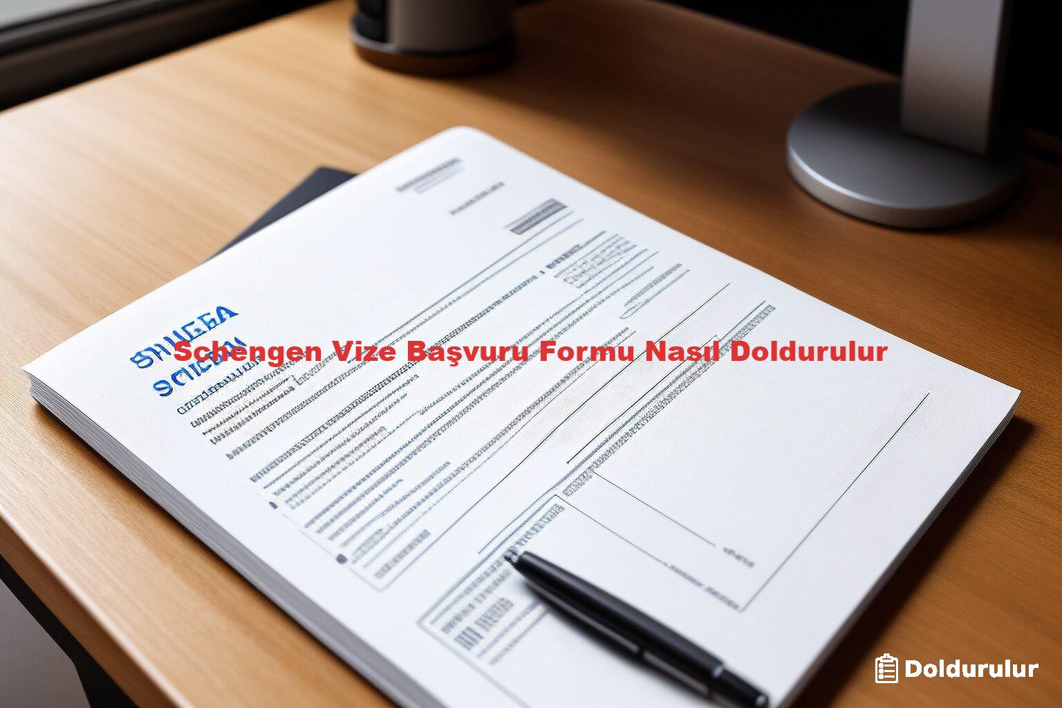 Schengen Vize Başvuru Formu Nasıl Doldurulur