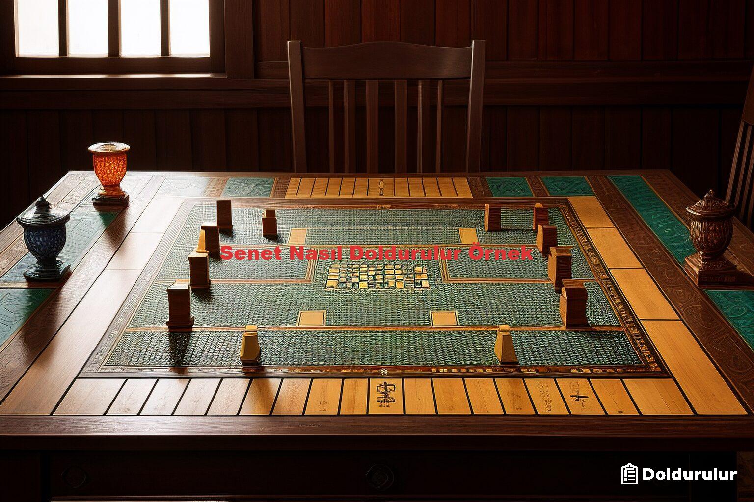 Senet Nasıl Doldurulur Örnek