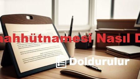 Tahliye Taahhütnamesi Nasıl Doldurulur