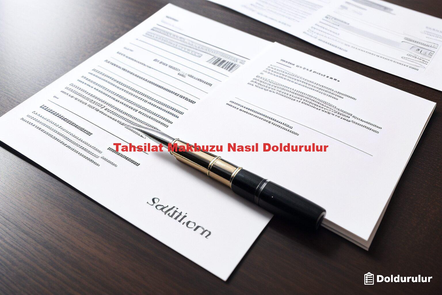 Tahsilat Makbuzu Nasıl Doldurulur