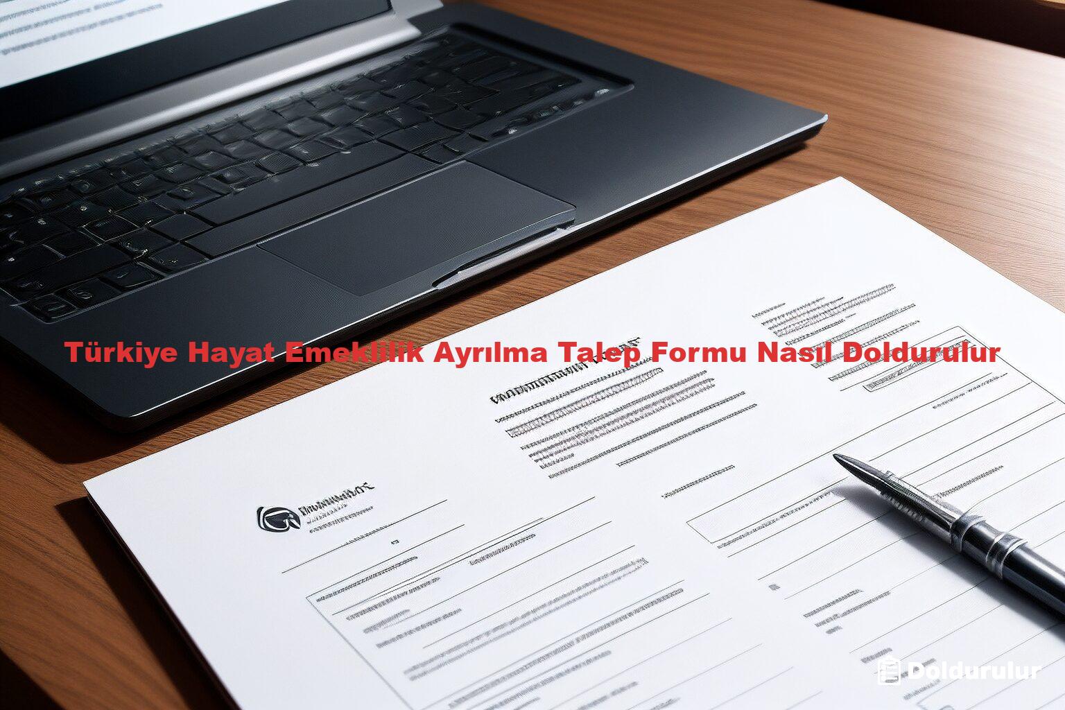 Türkiye Hayat Emeklilik Ayrılma Talep Formu Nasıl Doldurulur
