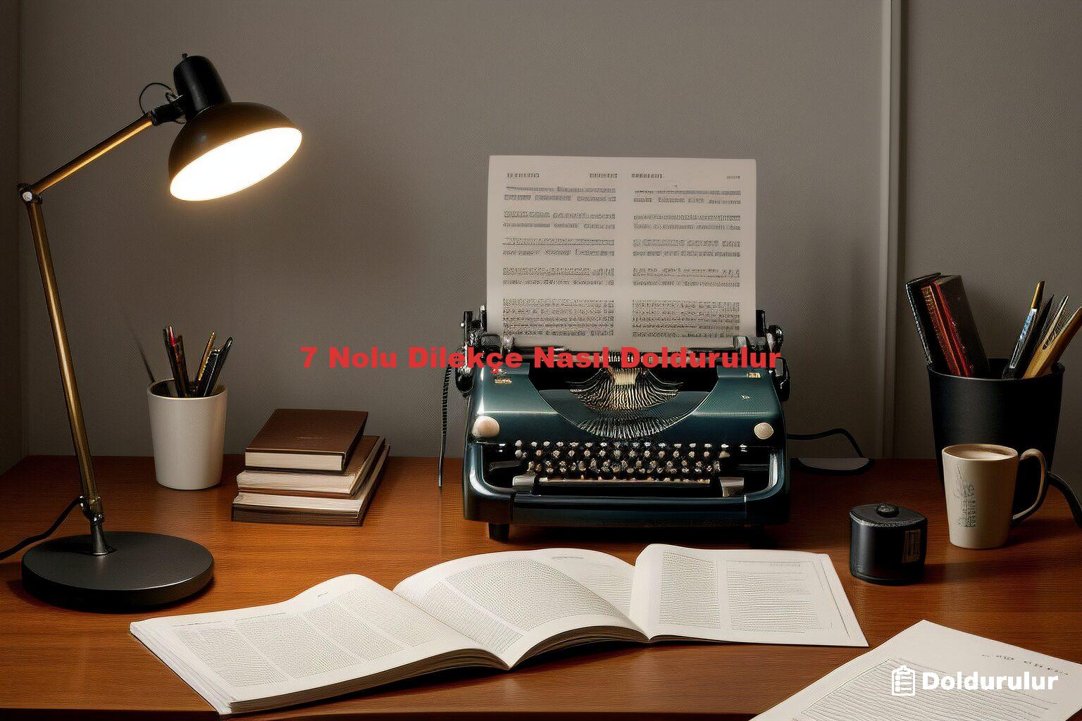 7 Nolu Dilekçe Nasıl Doldurulur