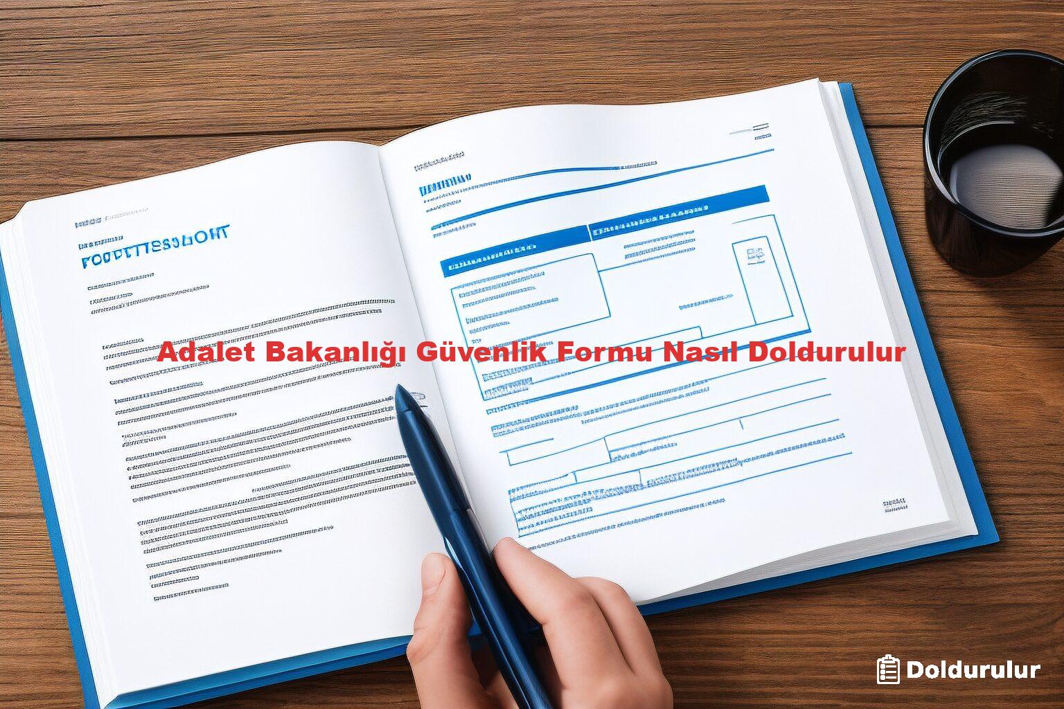 Adalet Bakanlığı Güvenlik Formu Nasıl Doldurulur