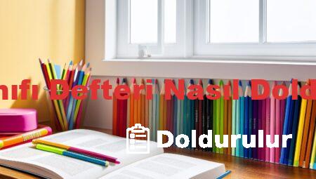 Anasınıfı Defteri Nasıl Doldurulur