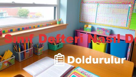 Anasınıfı Sınıf Defteri Nasıl Doldurulur