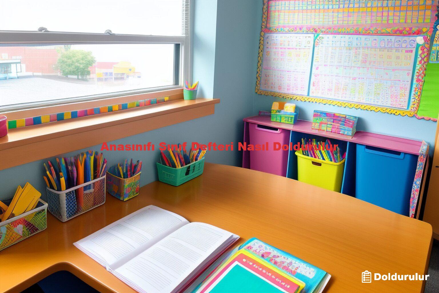Anasınıfı Sınıf Defteri Nasıl Doldurulur