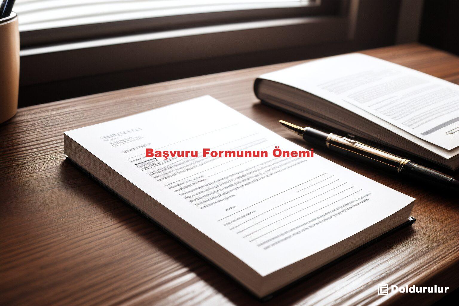 Başvuru Formunun Önemi