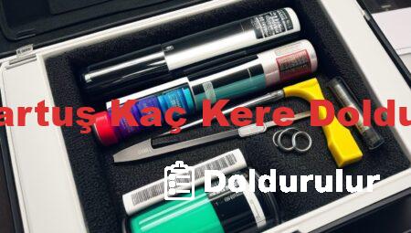 Bir Kartuş Kaç Kere Doldurulur