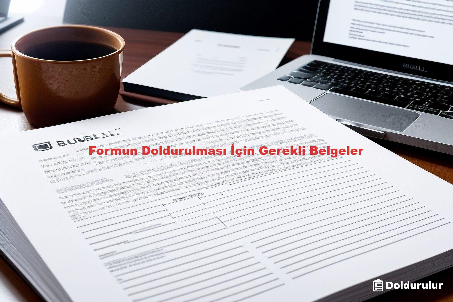 Formun Doldurulması İçin Gerekli Belgeler