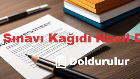 Bursluluk Sınavı Kağıdı Nasıl Doldurulur