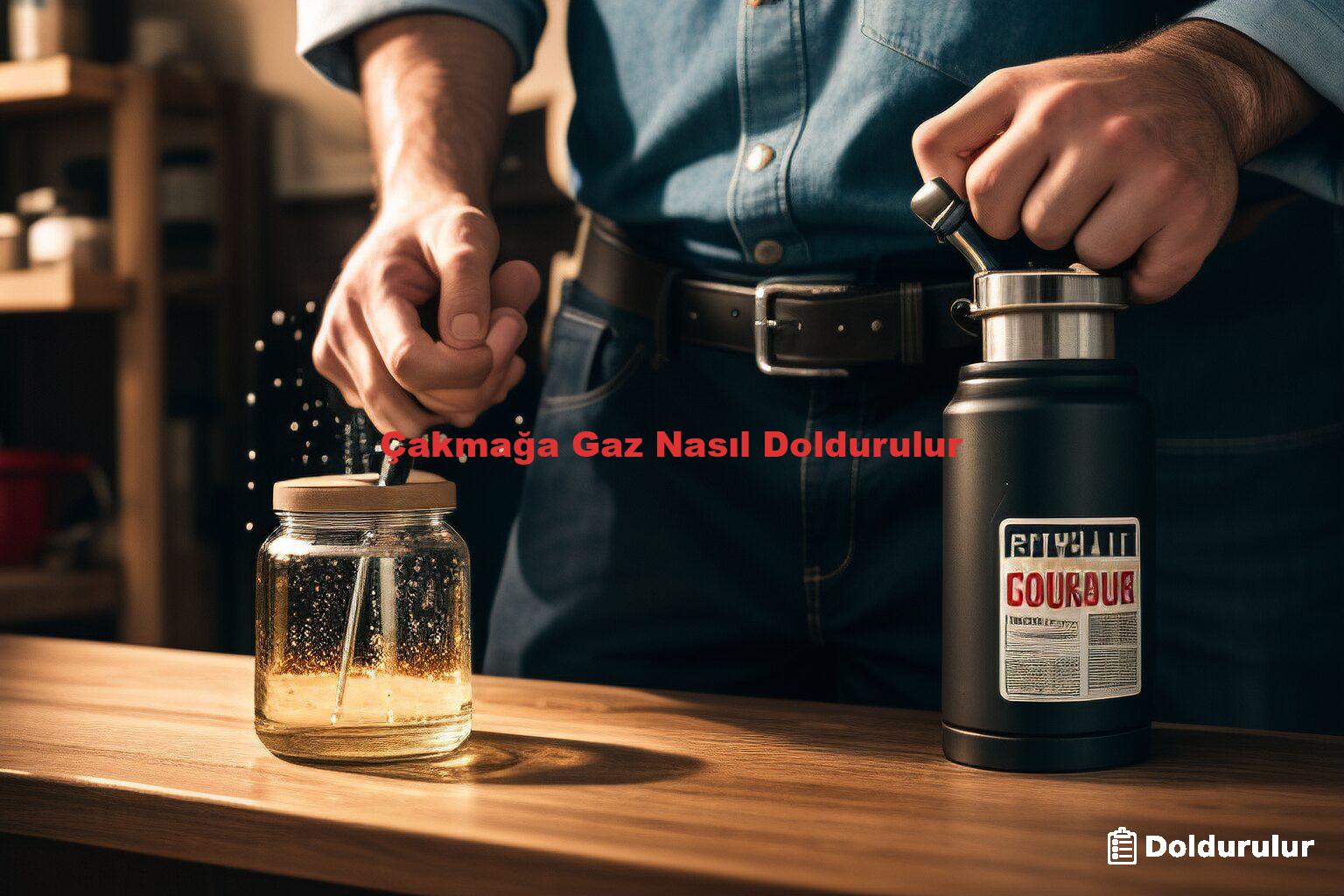 Çakmağa Gaz Nasıl Doldurulur