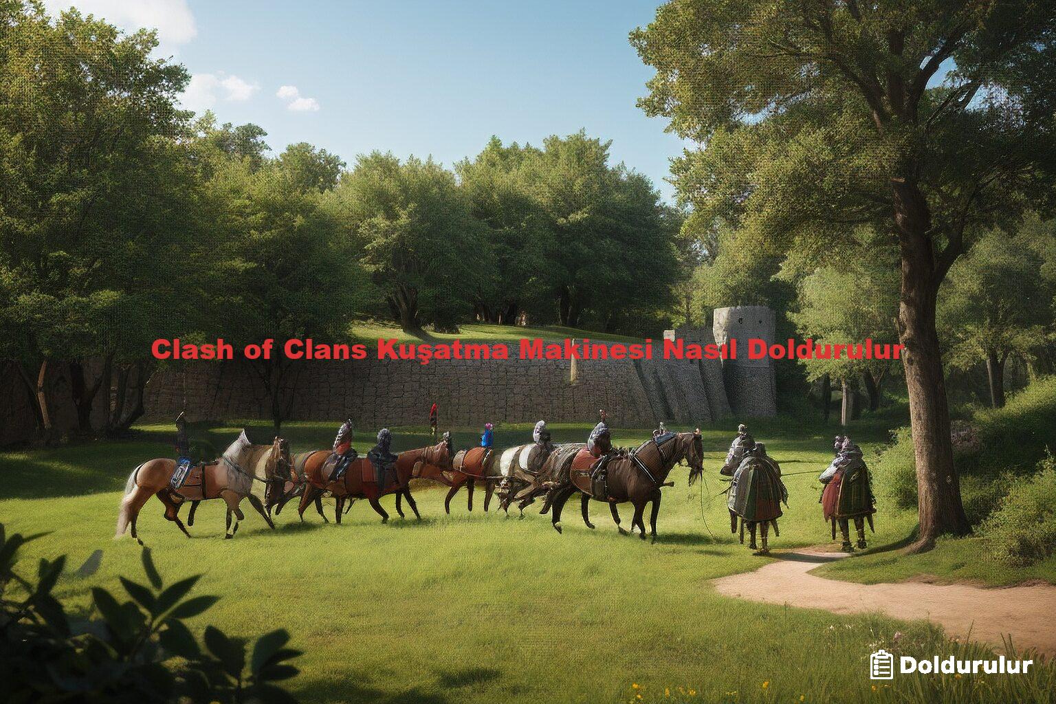 Clash of Clans Kuşatma Makinesi Nasıl Doldurulur