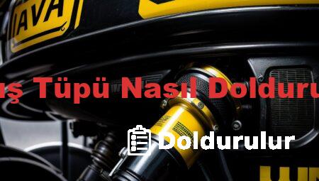 Dalış Tüpü Nasıl Doldurulur