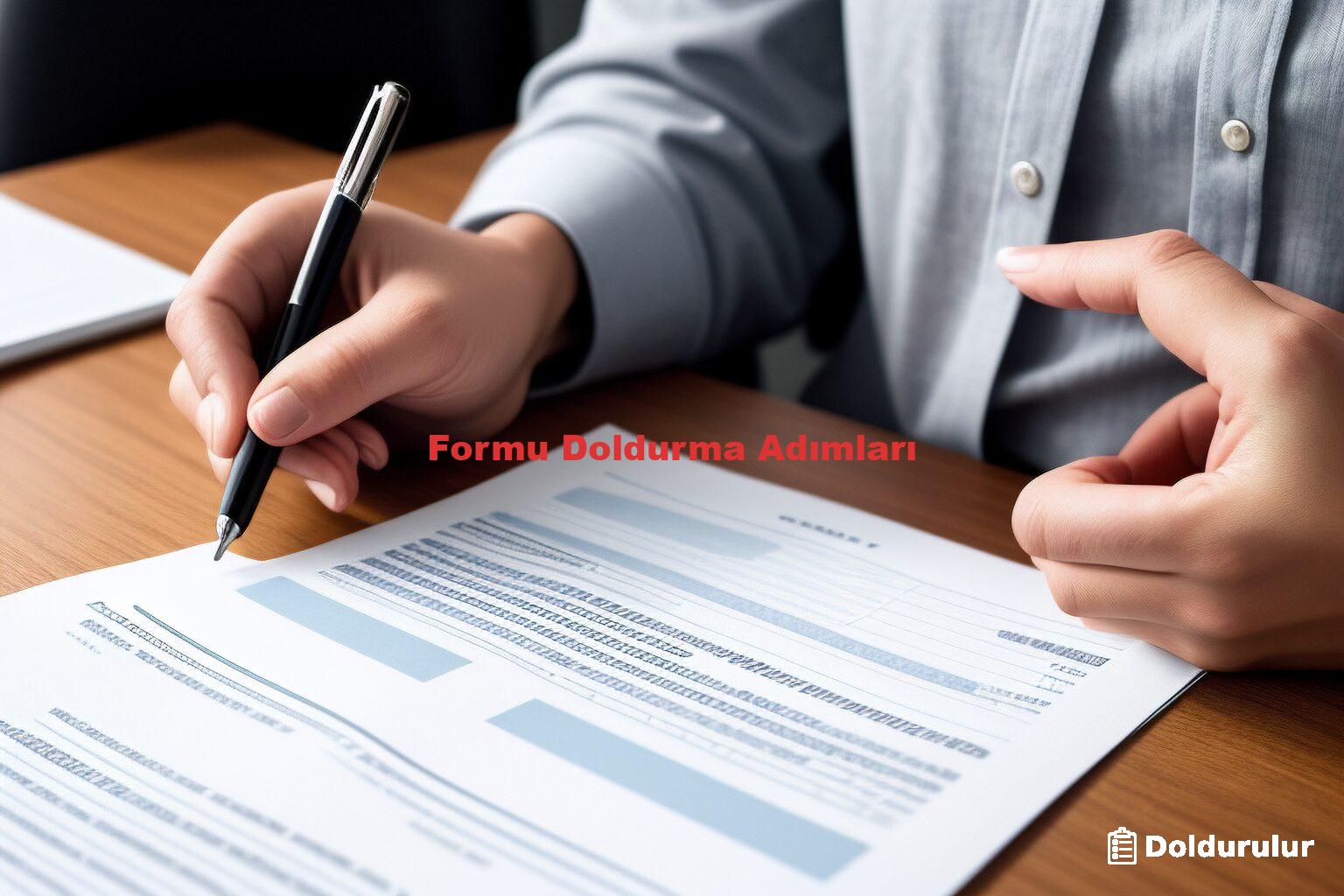 Formu Doldurma Adımları