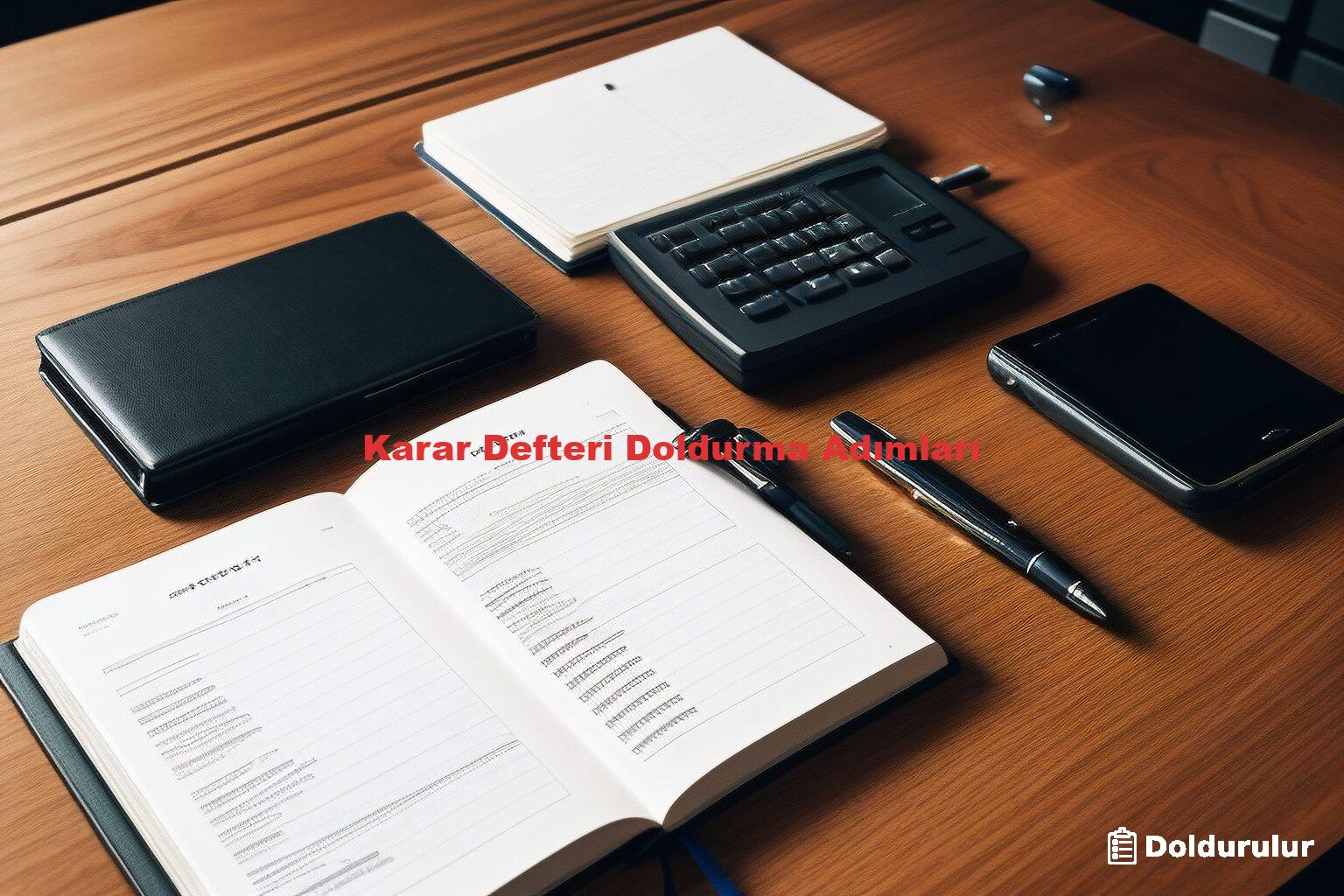 Karar Defteri Doldurma Adımları