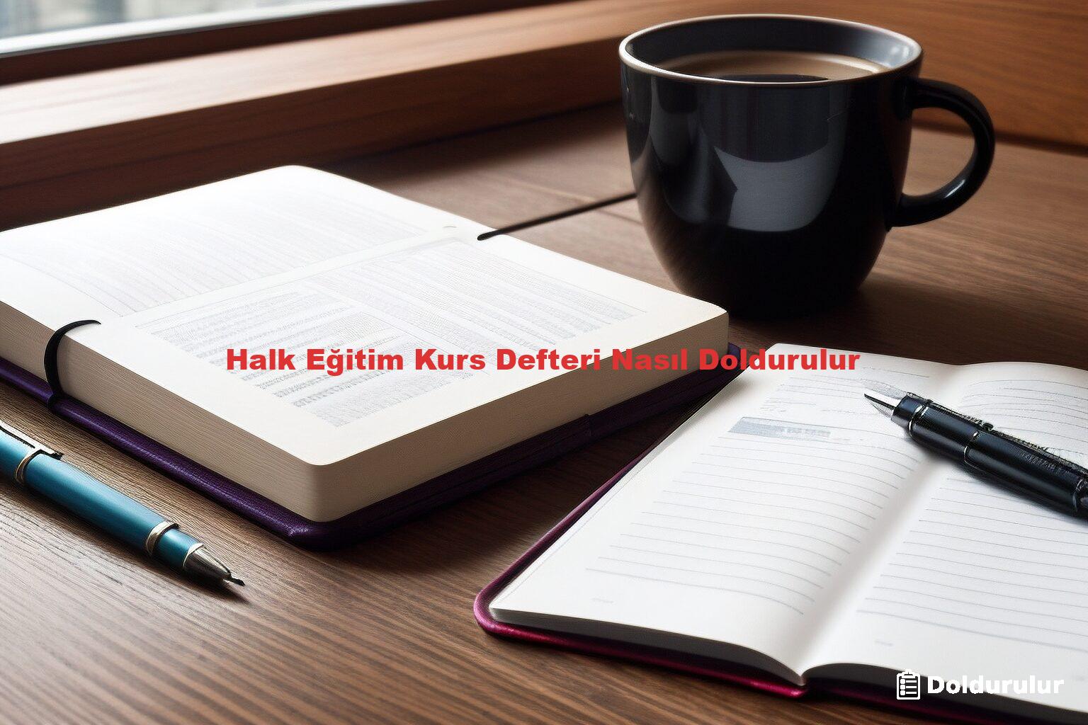 Halk Eğitim Kurs Defteri Nasıl Doldurulur