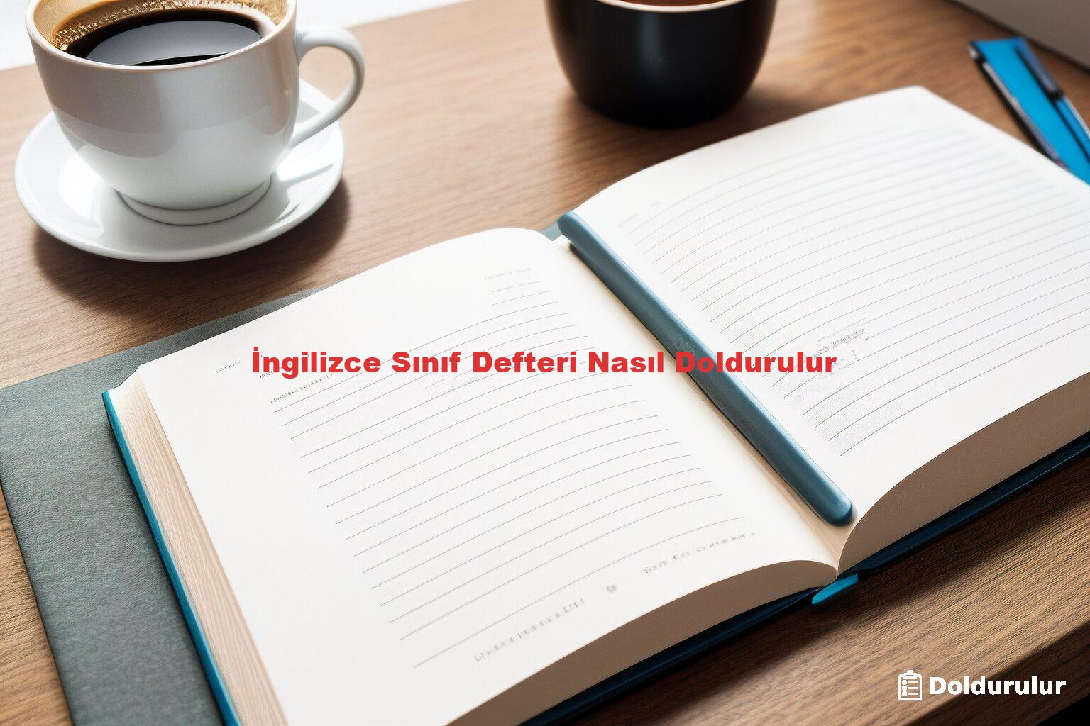 İngilizce Sınıf Defteri Nasıl Doldurulur
