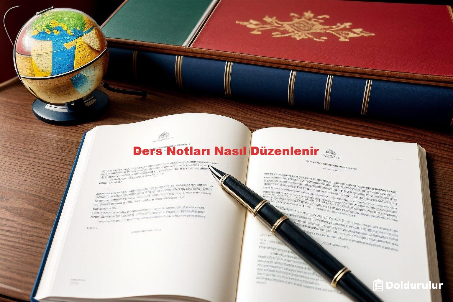 Ders Notları Nasıl Düzenlenir
