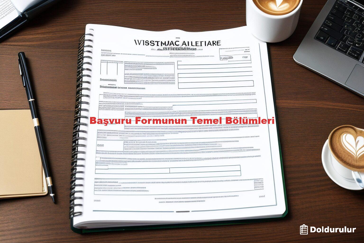 Başvuru Formunun Temel Bölümleri