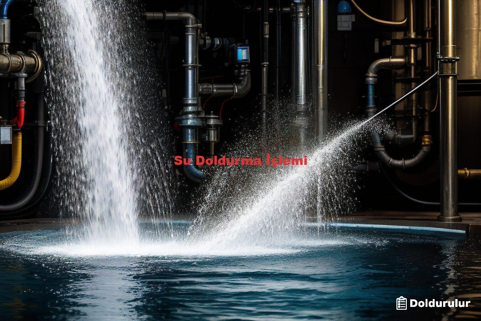 Su Doldurma İşlemi