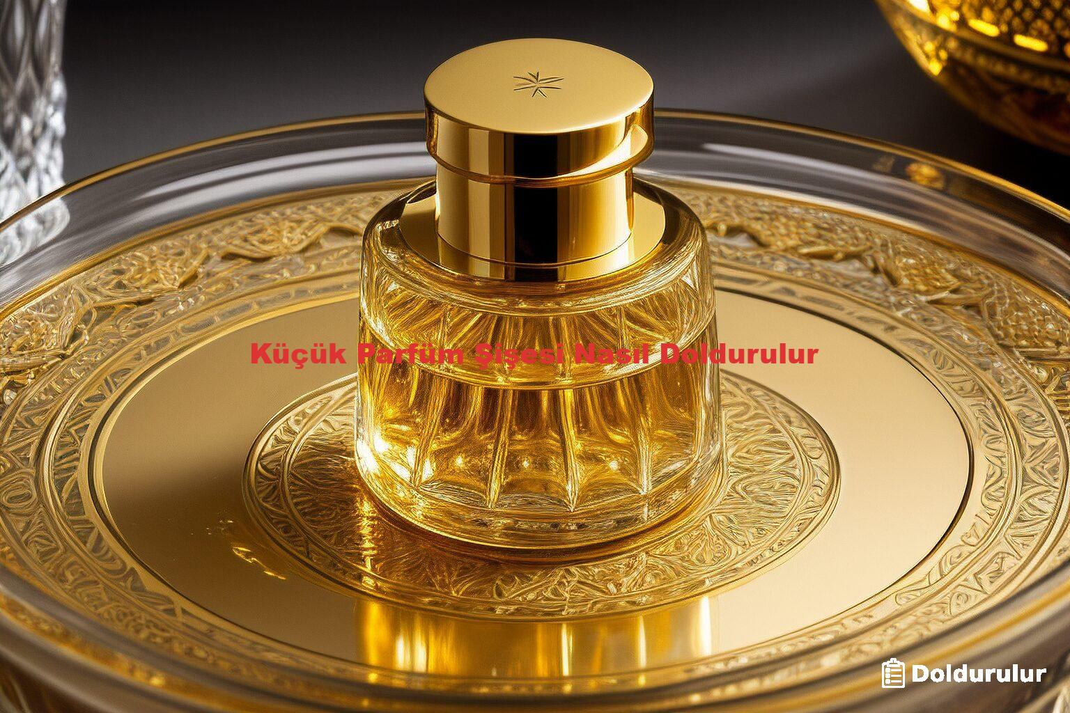 Küçük Parfüm Şişesi Nasıl Doldurulur
