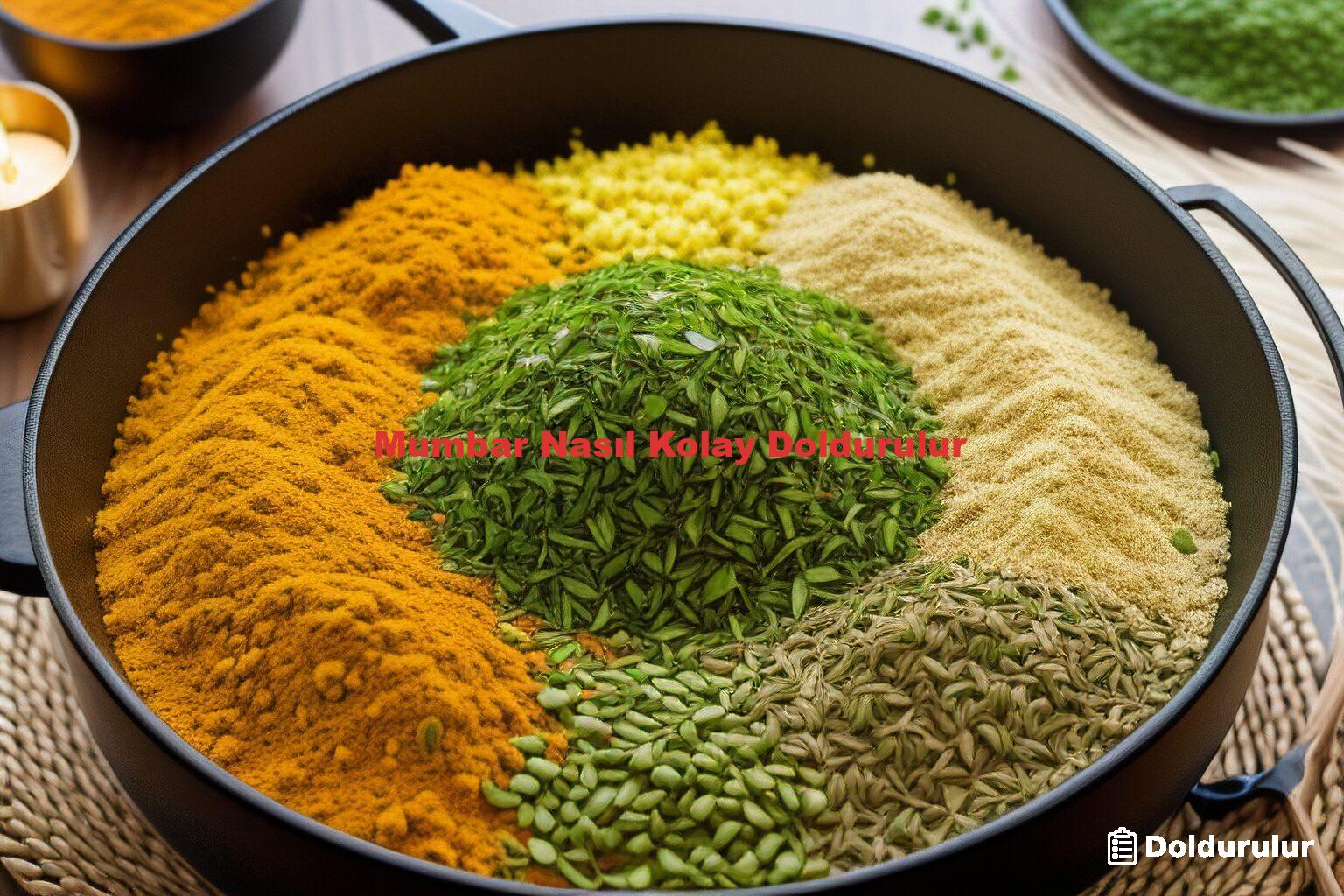 Mumbar Nasıl Kolay Doldurulur