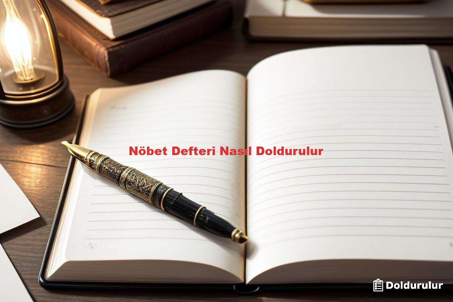 Nöbet Defteri Nasıl Doldurulur