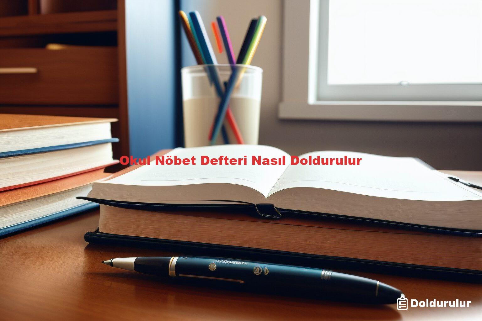 Okul Nöbet Defteri Nasıl Doldurulur