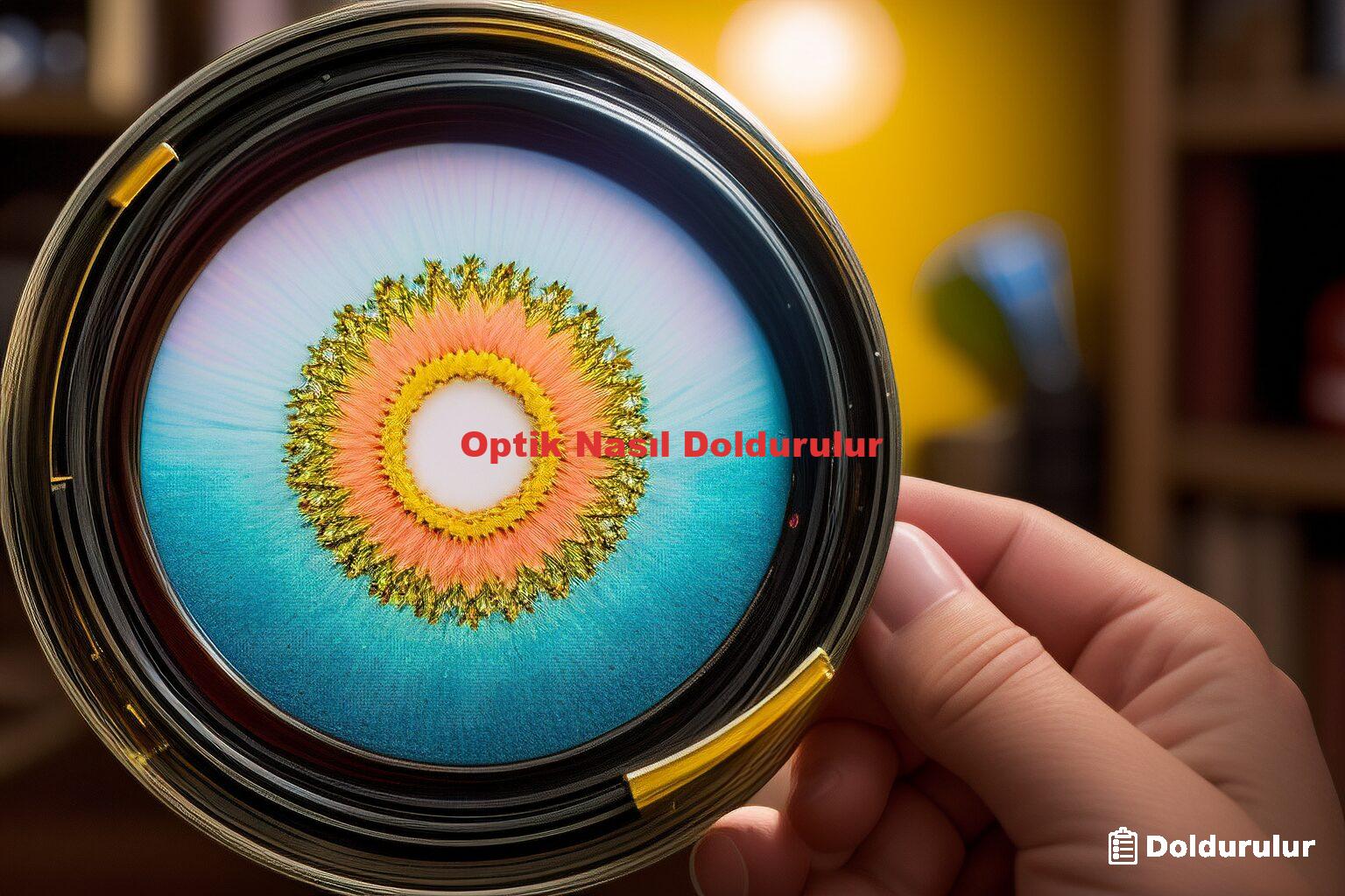 Optik Nasıl Doldurulur