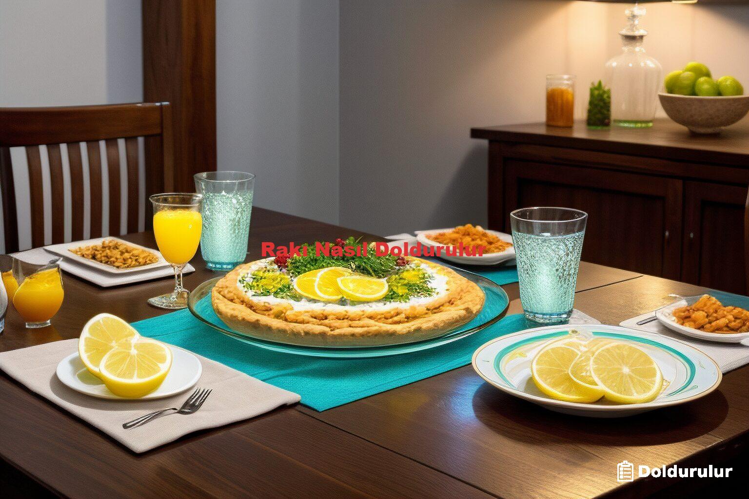 Rakı Nasıl Doldurulur