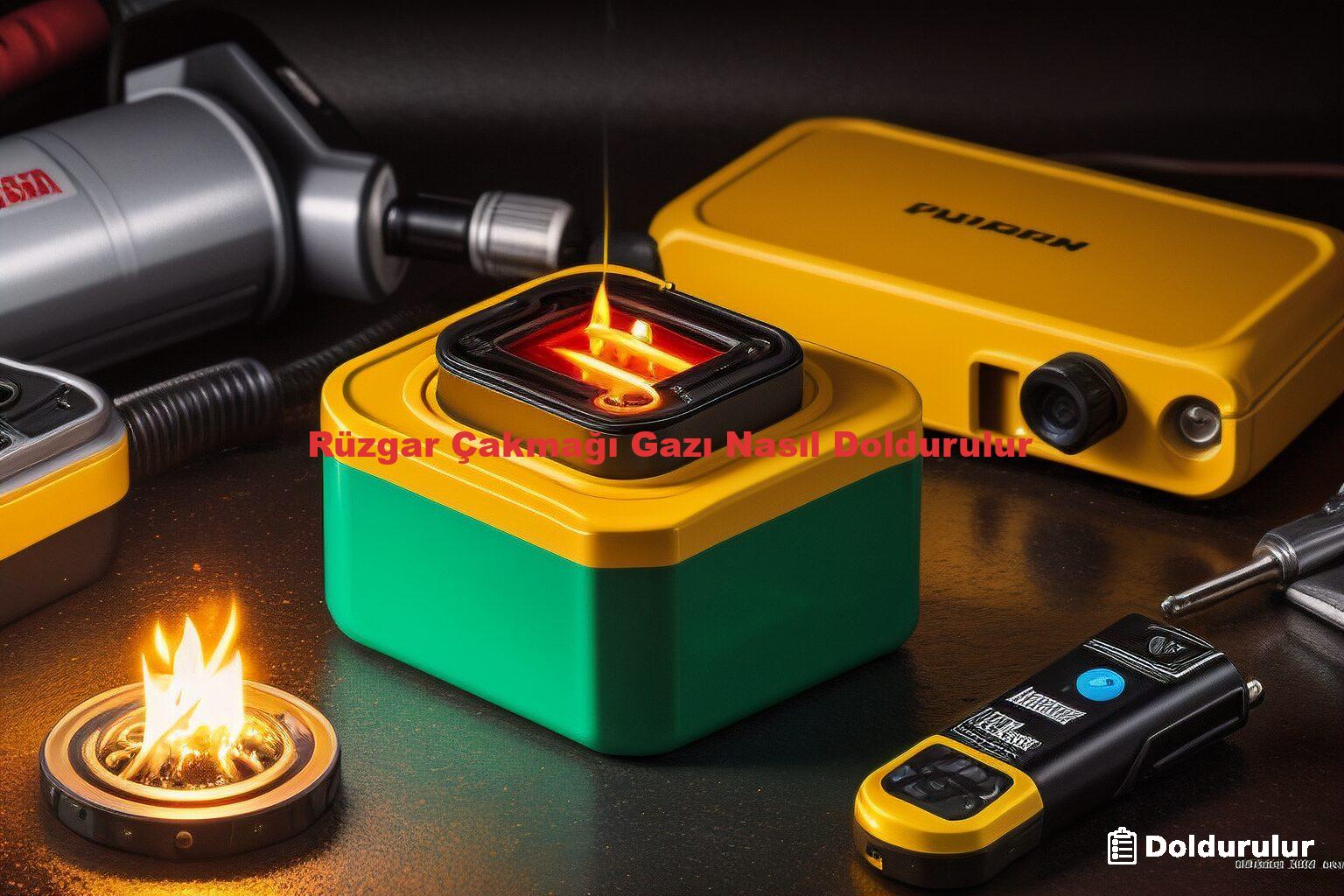 Rüzgar Çakmağı Gazı Nasıl Doldurulur