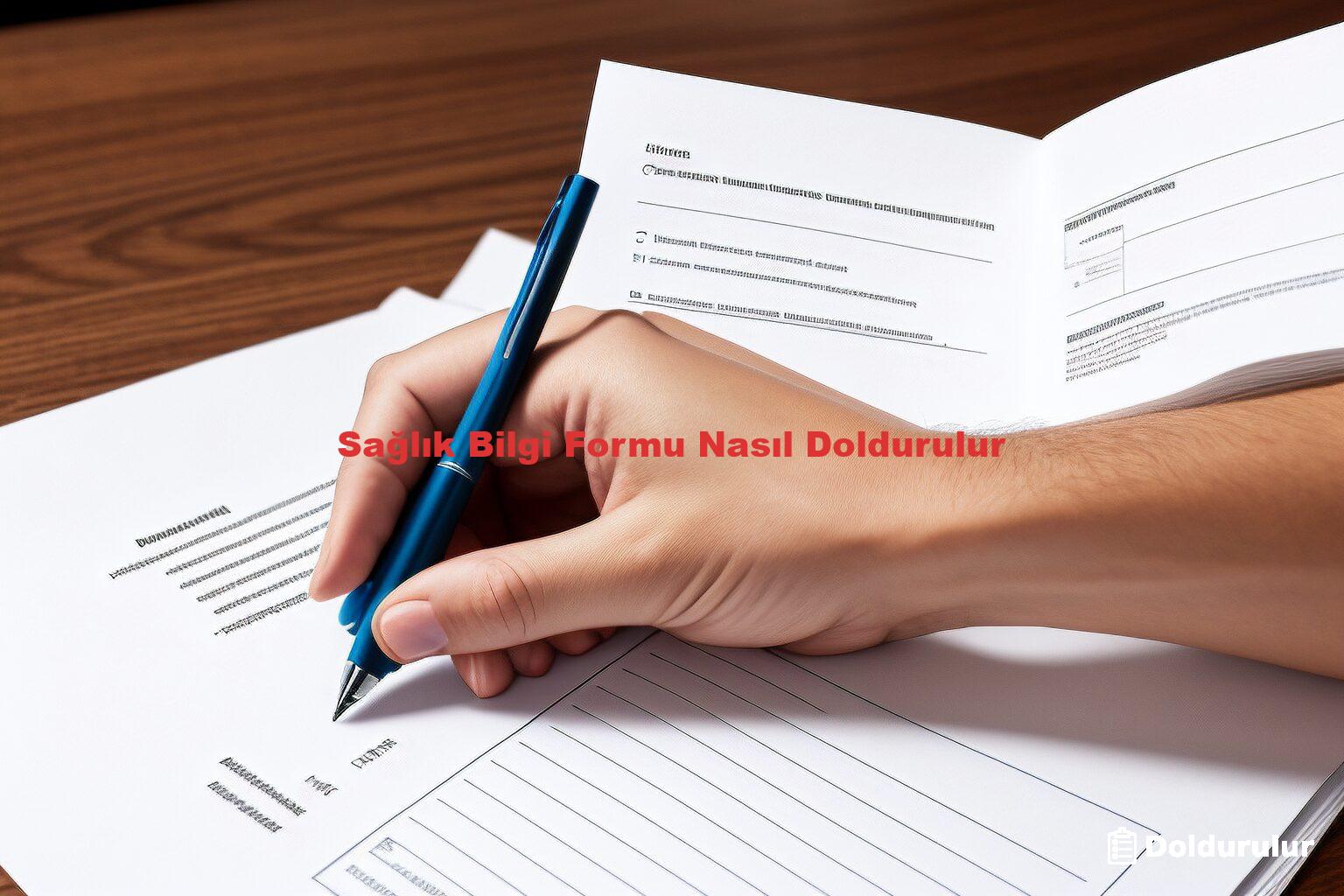 Sağlık Bilgi Formu Nasıl Doldurulur