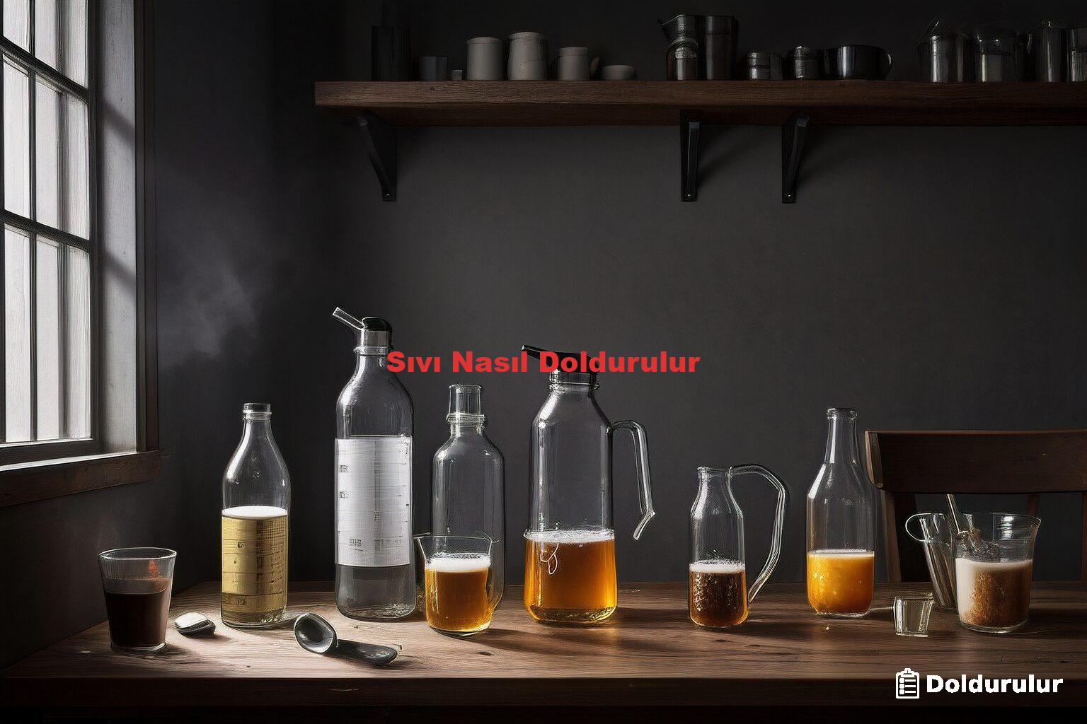 Sıvı Nasıl Doldurulur