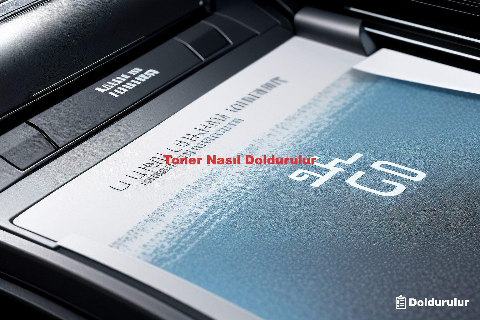 Toner Nasıl Doldurulur