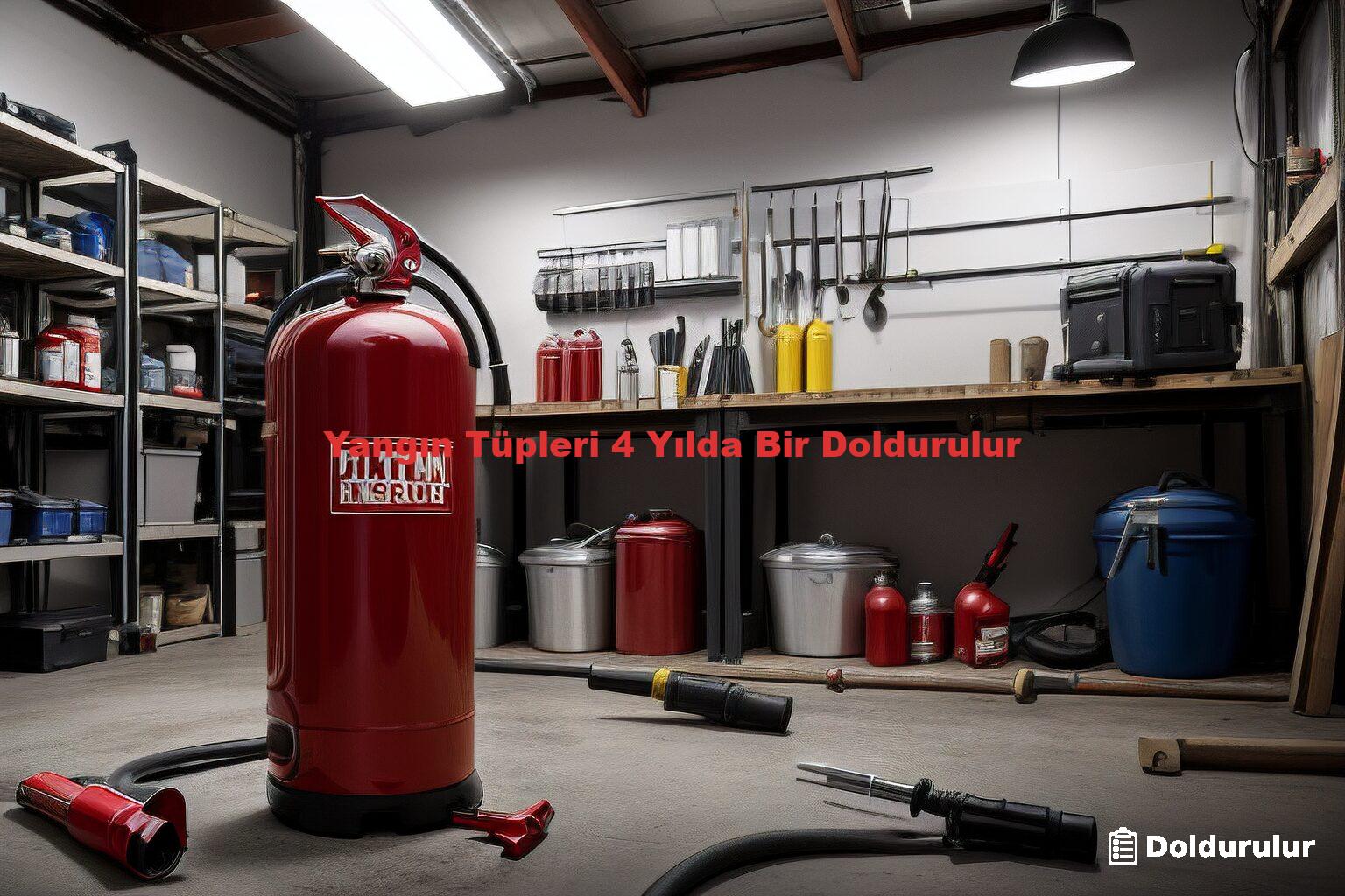 Yangın Tüpleri 4 Yılda Bir Doldurulur