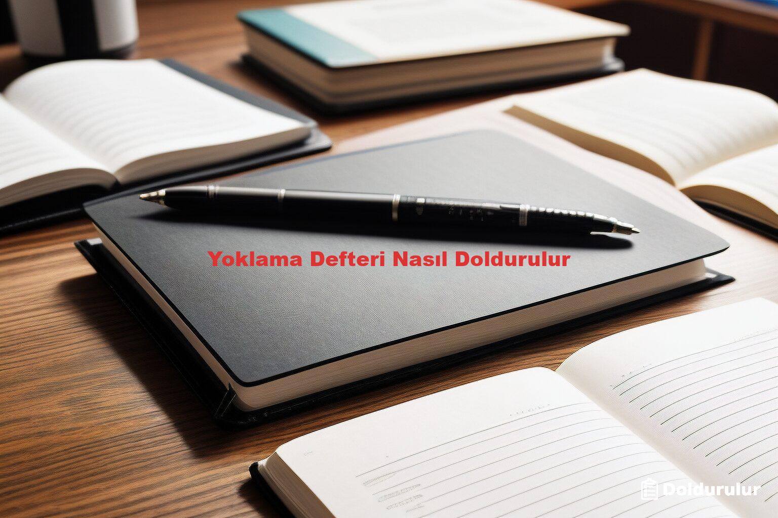 Yoklama Defteri Nasıl Doldurulur