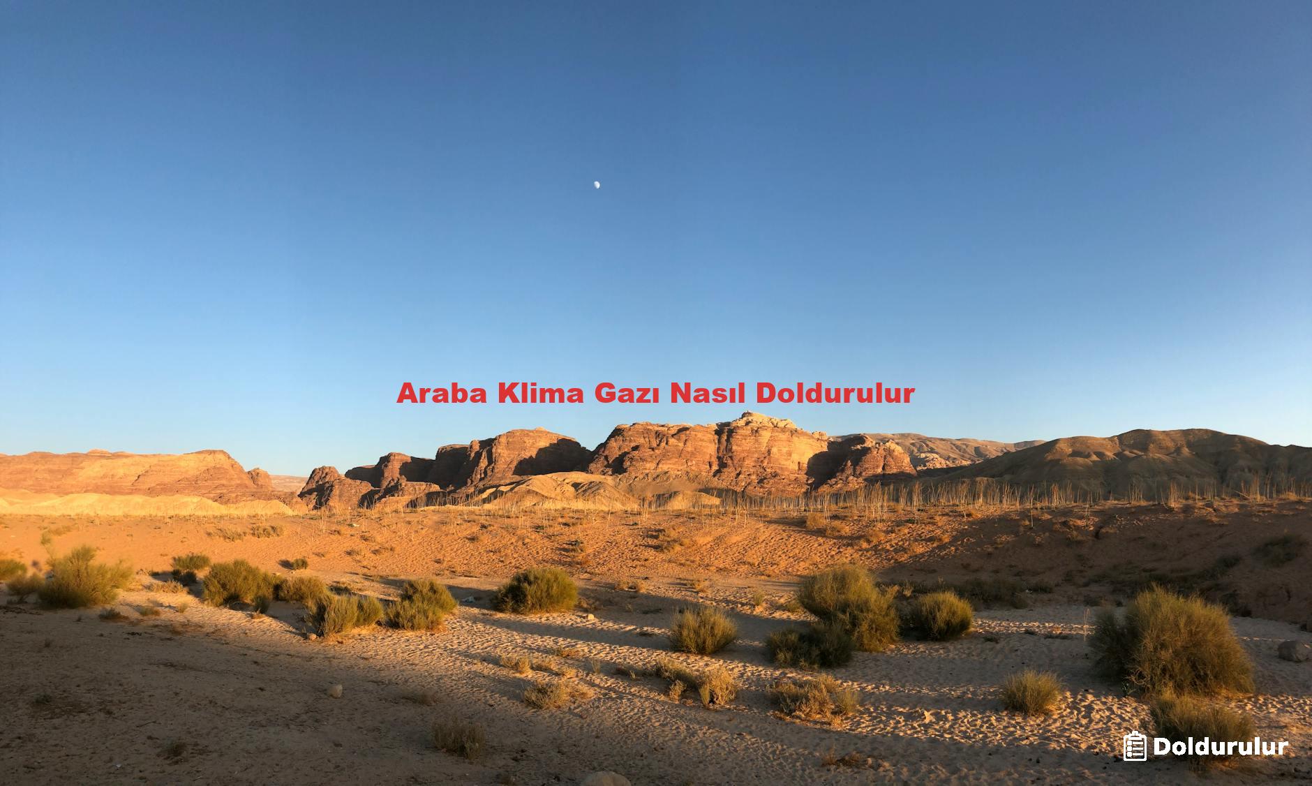 Araba Klima Gazı Nasıl Doldurulur