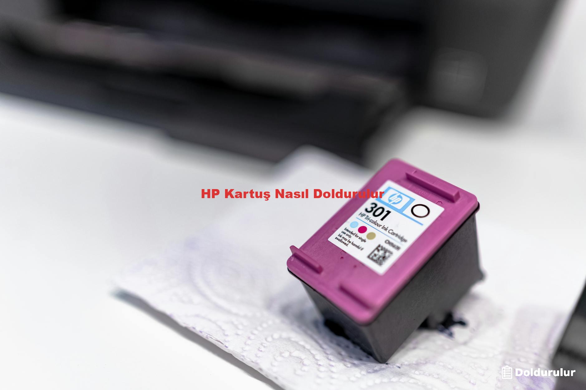 HP Kartuş Nasıl Doldurulur
