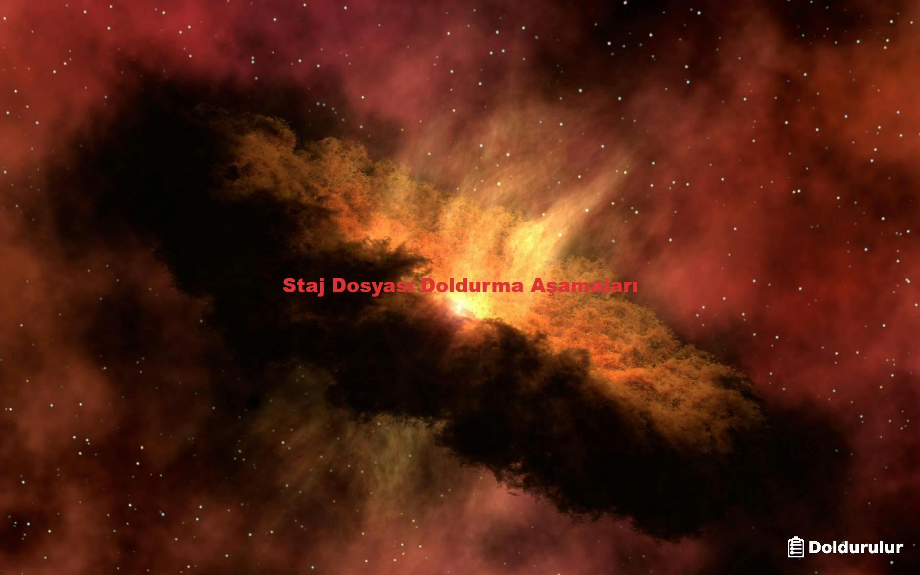 Staj Dosyası Doldurma Aşamaları